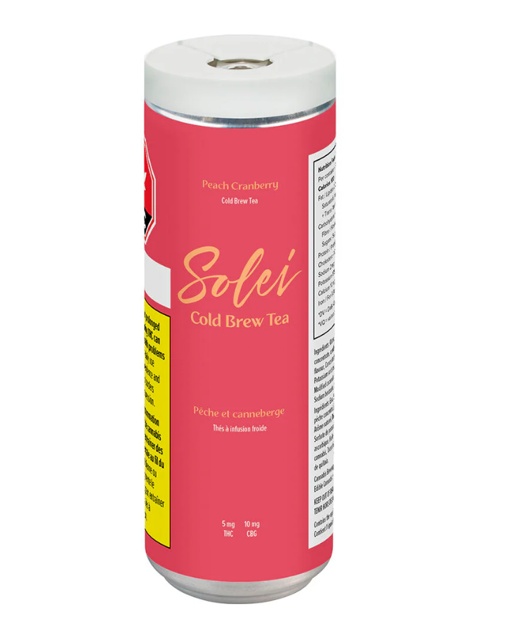 Solei Peach Cranberry Cold BrewTea