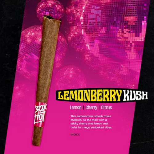 Lemonberry Kush Infused Blunt (1g)