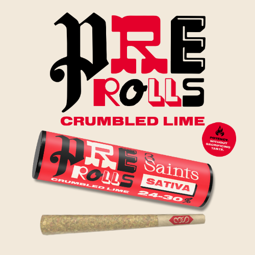 Crumbled Lime Prerolls (5 x0.5g)