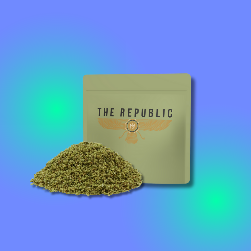 The Republic Reserve  25% Plus Milled (28g, Indica)