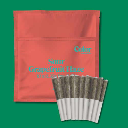 Sour Grapefruit Haze 10 Pack Prerolls